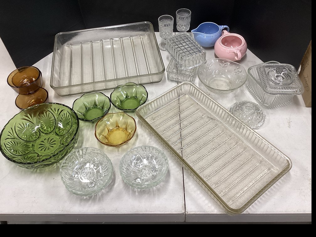 Assorted Glassware