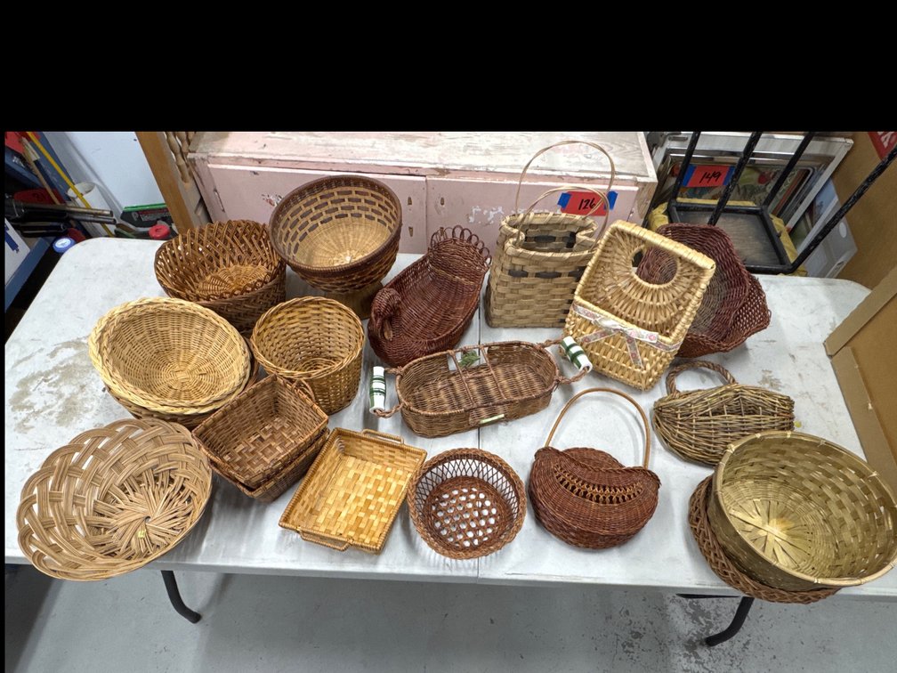 Assorted Wicker Baskets