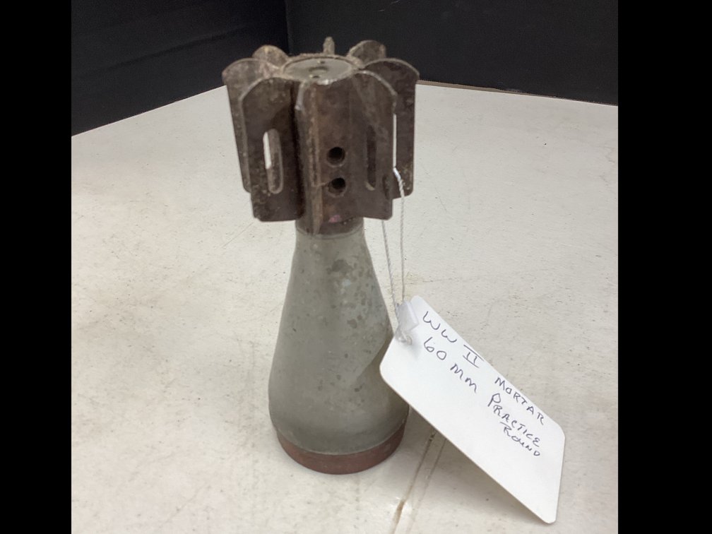 WWll Mortar “60 MM Practice Round”