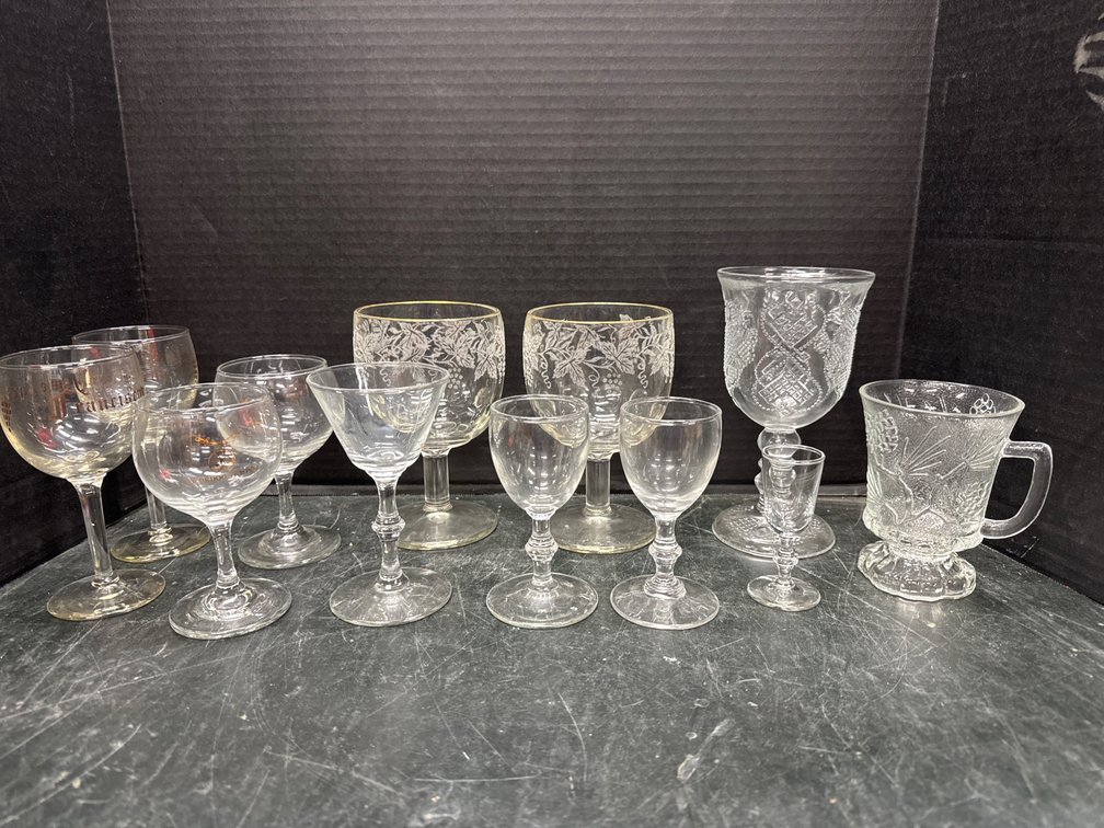 Assorted Wine Glasses