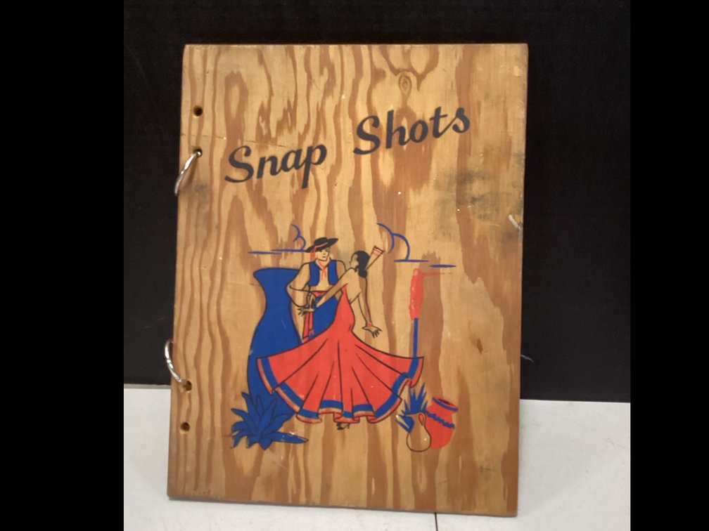 Wooden “Snap Shots” Album Cover