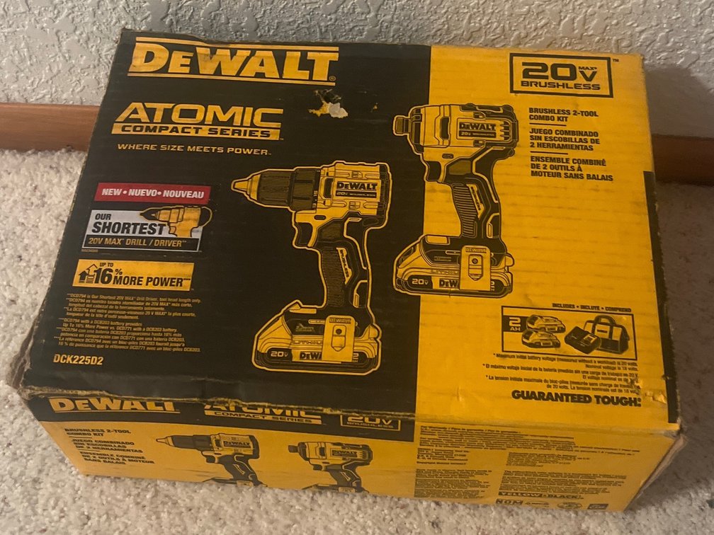 DeWalt 20 Volt Atomic Series Drill & Impact
