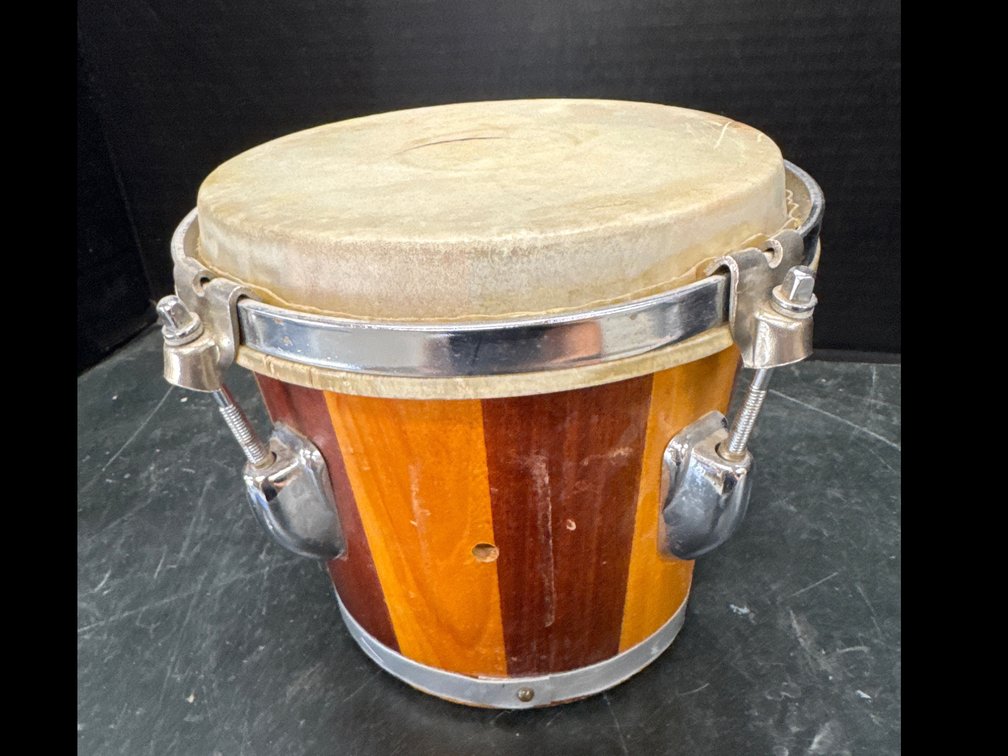 Wooden Bongo Drum