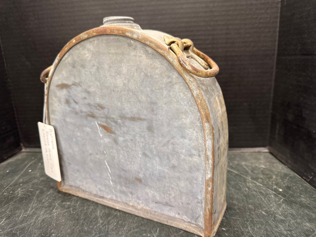 Antique Galvanized Running Board Water/Gas Can