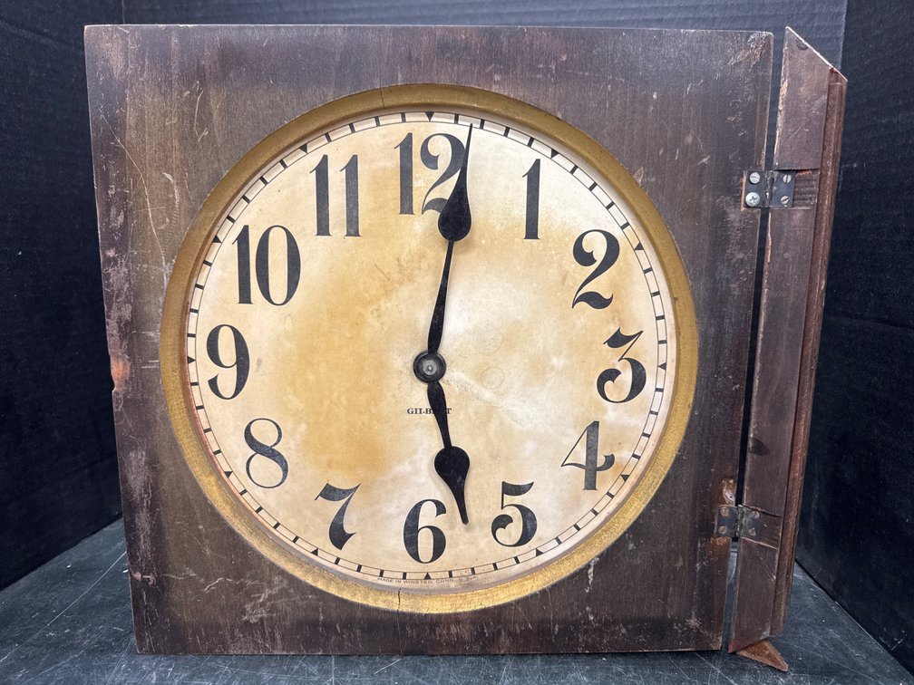Gilbert Wooden Clock