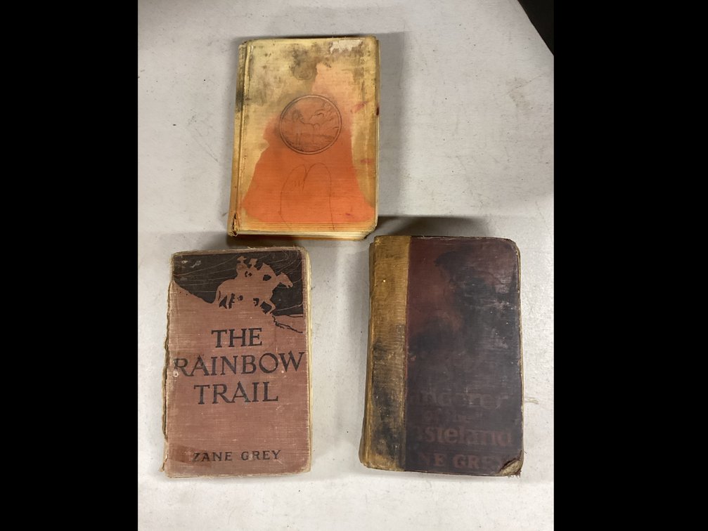 Hard Back Books by Zane Grey