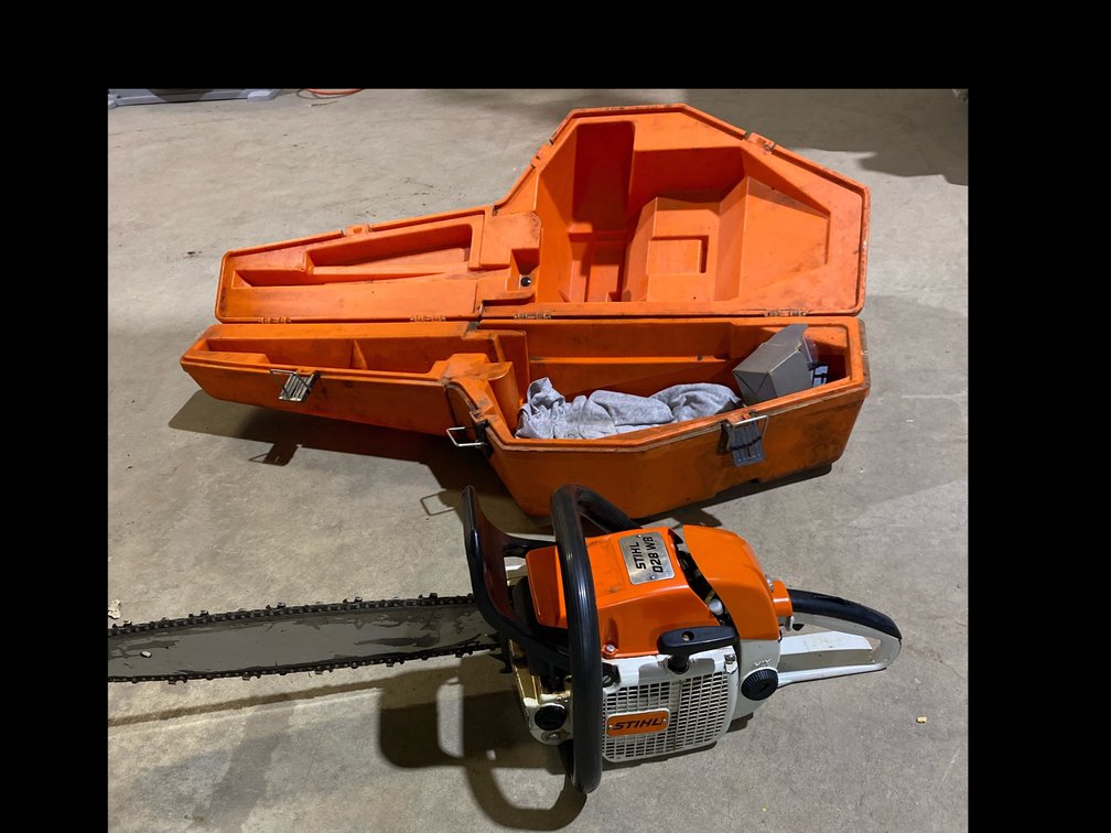 Stihl Chainsaw with Case