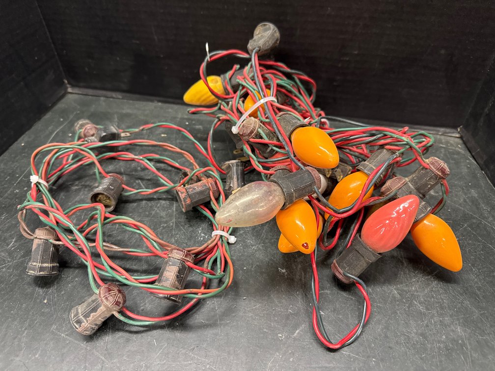 Vintage C7 Christmas String Tree Lights