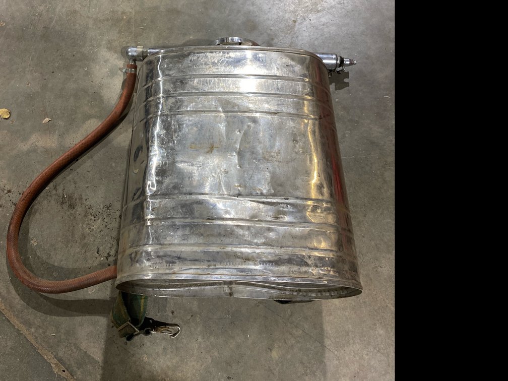 Galvanized Metal Backpack Firefighter Sprayer