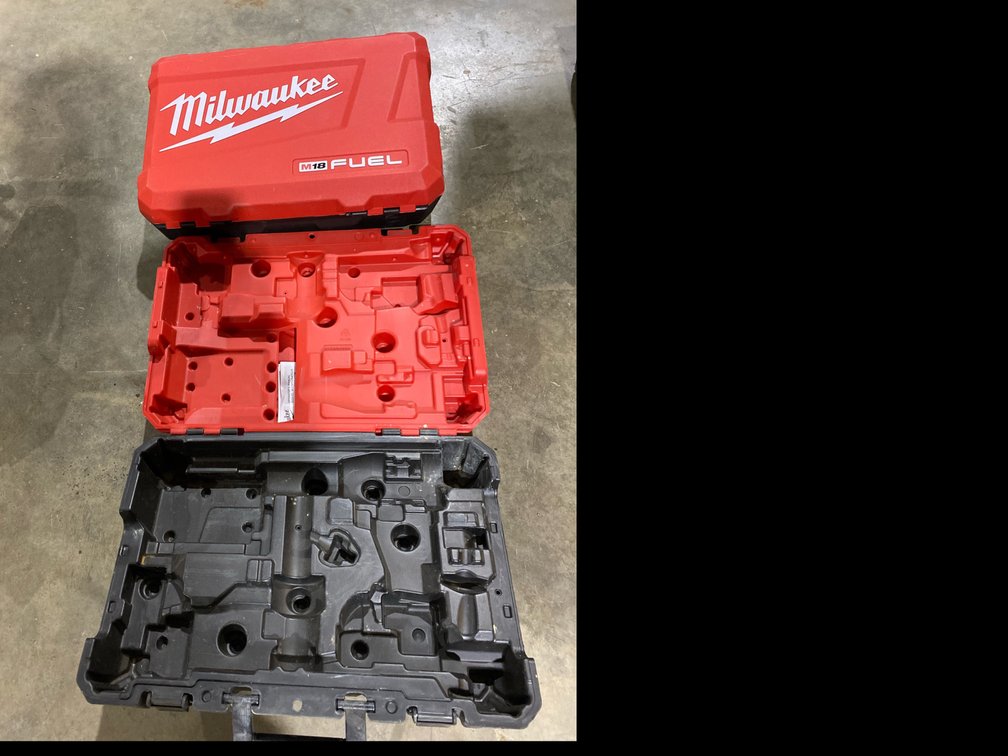 Milwaukee Tool Cases EMPTY Lot of 2