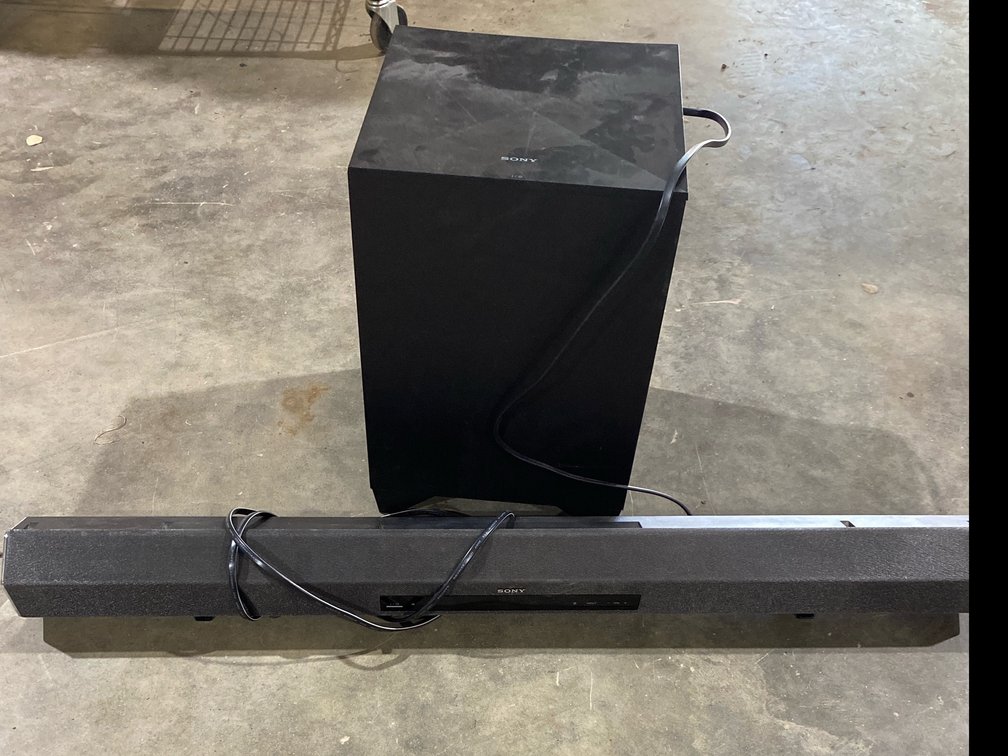 Sony Sub Woofer & Center Speaker