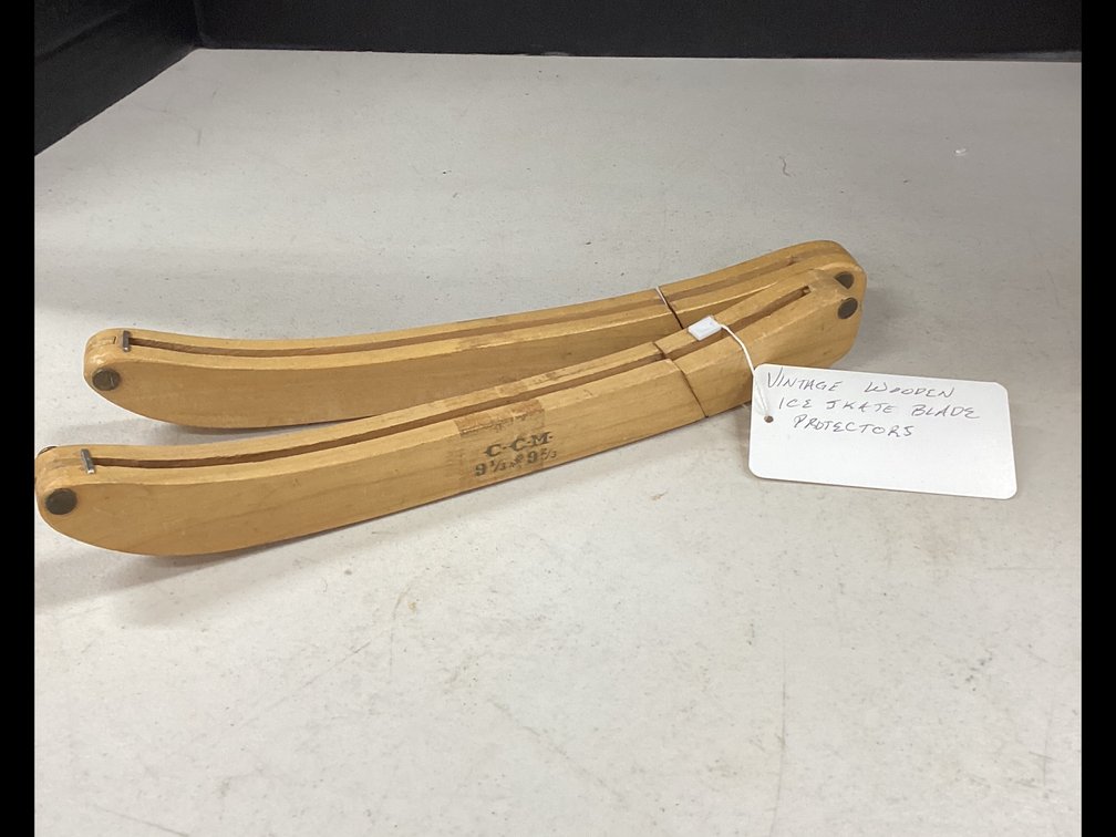 C.C.M. Wooden Ice Skate Blade Protectors