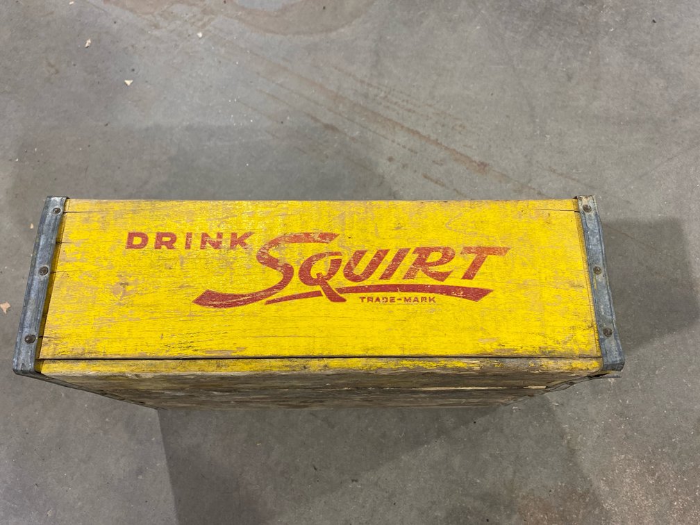 Squirt Wooden Crate