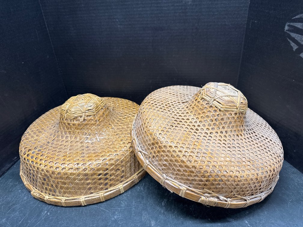 Hand Weaver Bamboo Rickshaw Hat