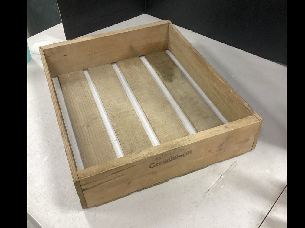 Wooden Crate - Glendive Greenhouse