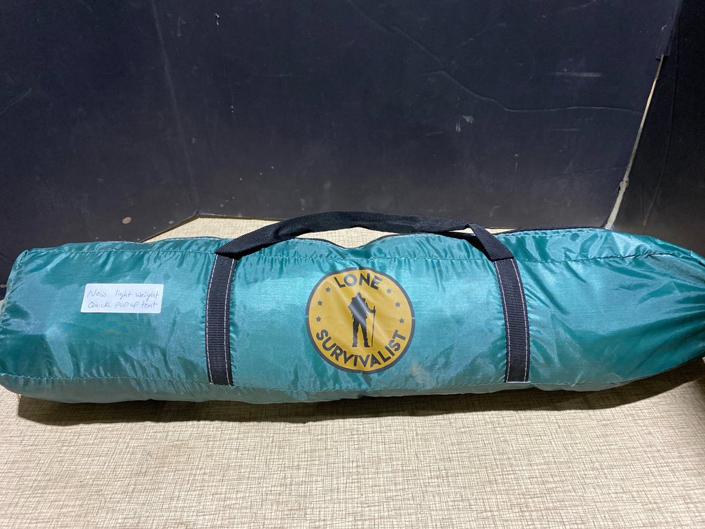 Lone Survivalist Lightweight Pop-Up Tent
