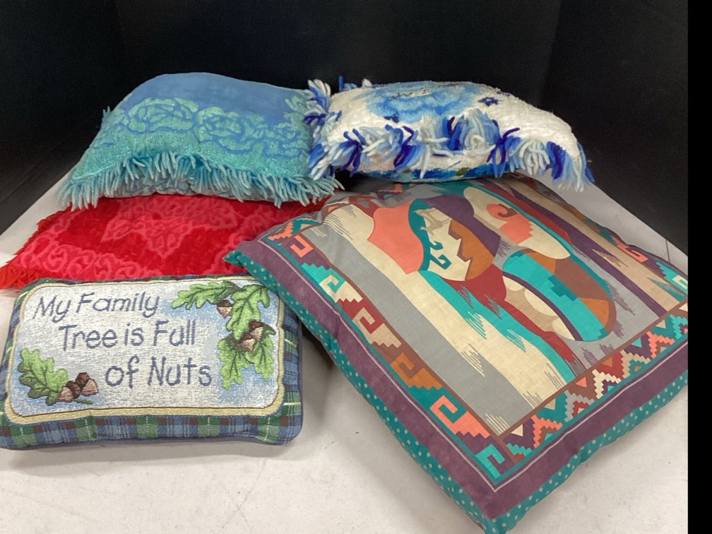 Assorted Throw Pillows