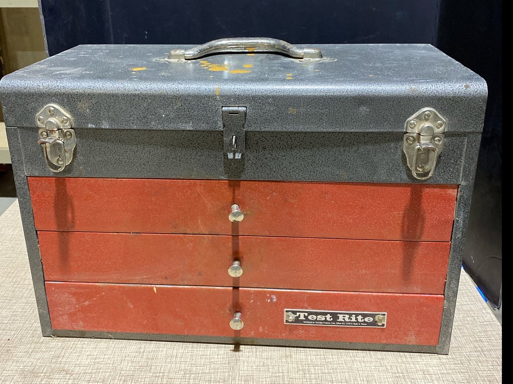 Test Rite 3-Drawer Tool Box