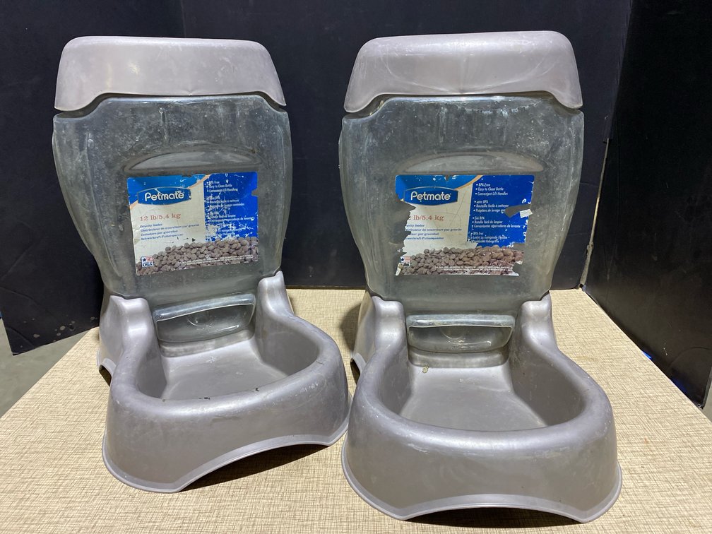 Pet Feeder Lot of 2