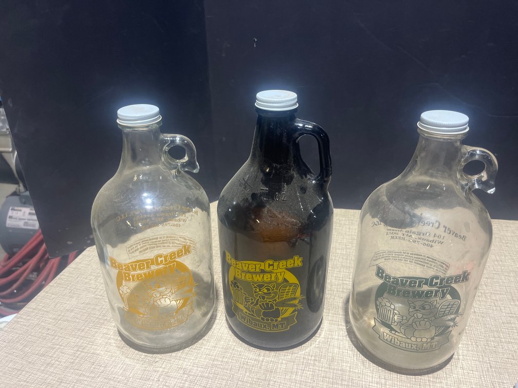 Beaver creek Brewery Growlers