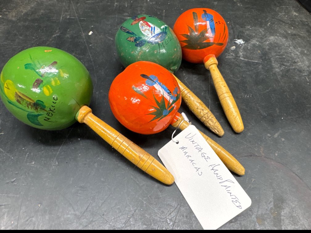 Hand Painted Maracas