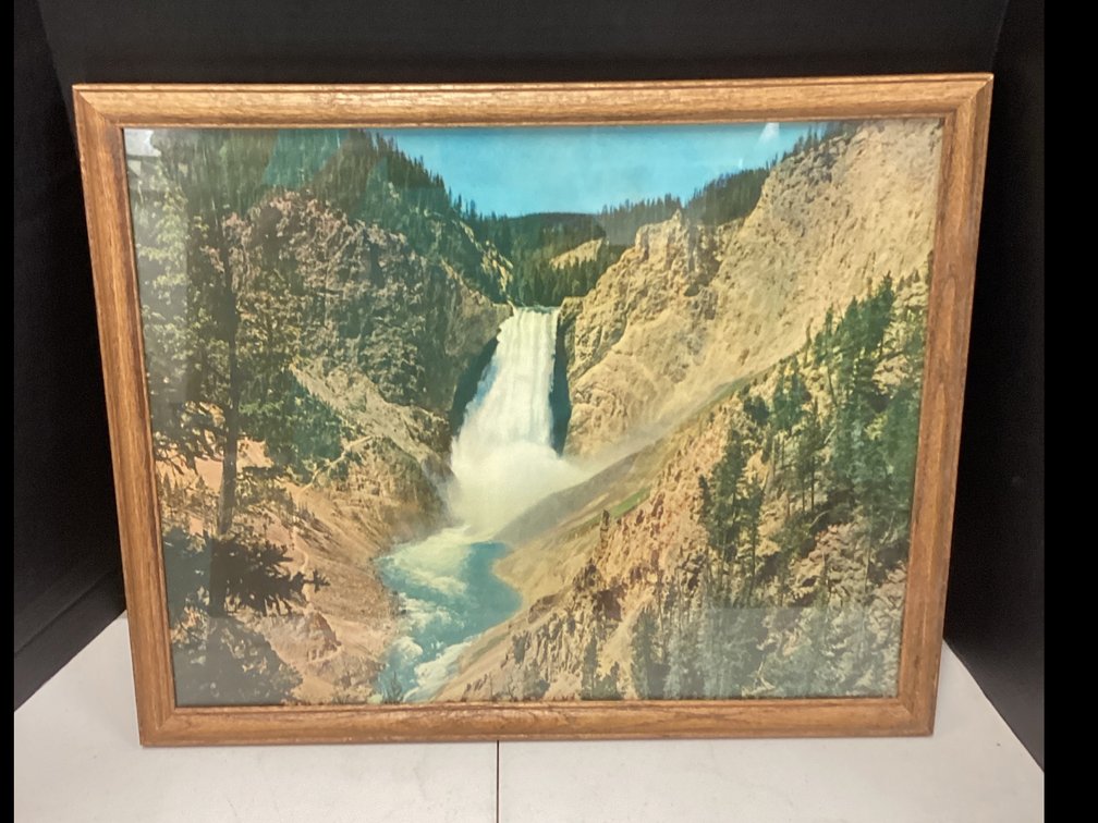 Falls of the Yellowstone Picture