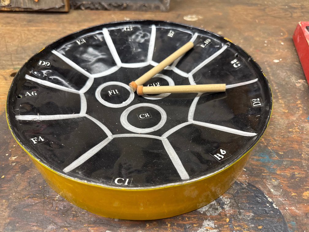 11.5”  Steel Pan Drum