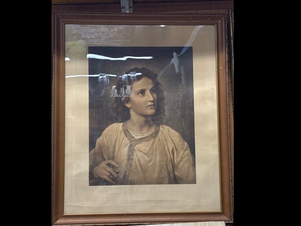 1881 Young Jesus In The Temple Print