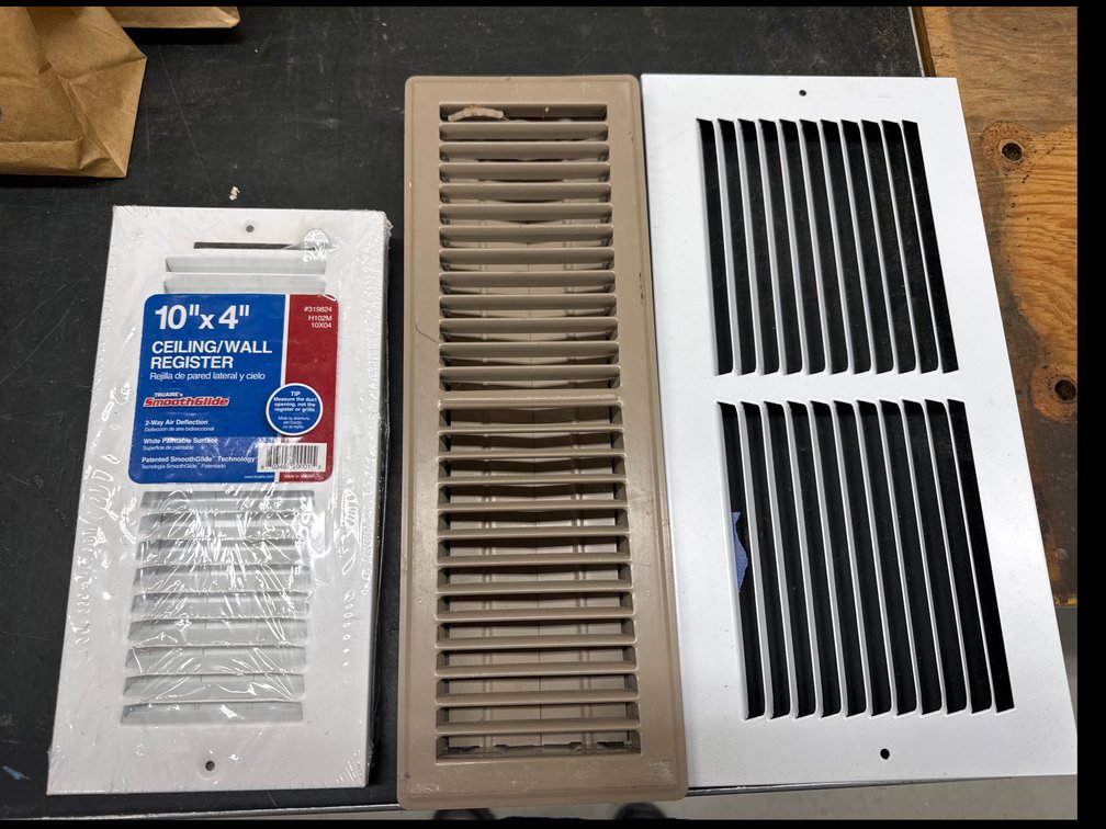 Ceiling/ Wall Registers