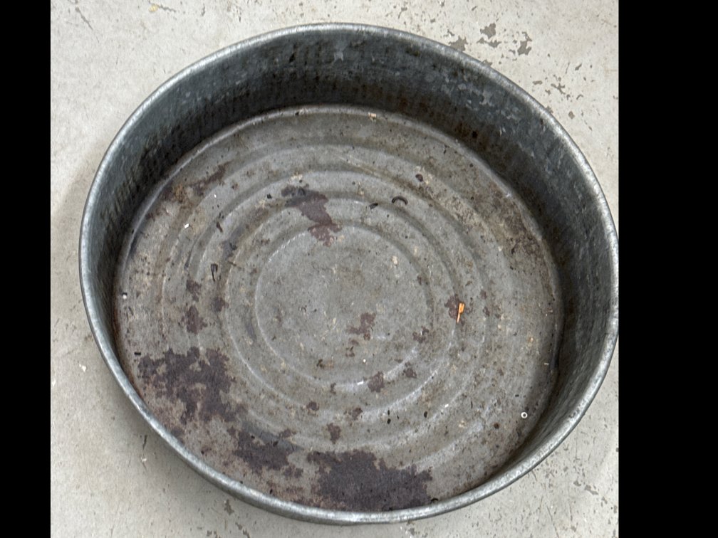 Metal Oil drain pan
