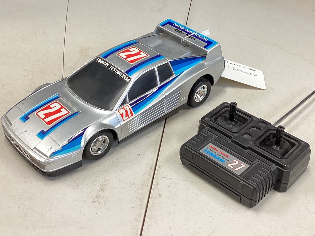 Ferrari Testarossa Radio Controlled Car by Radio Shack