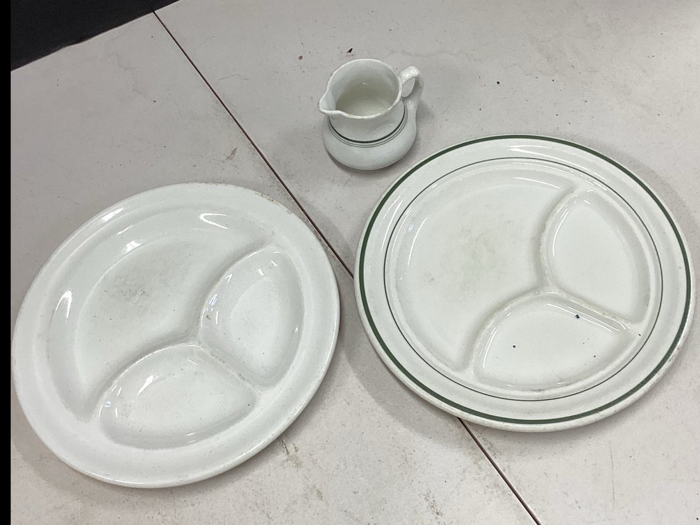 China Plates & Cream Pitcher