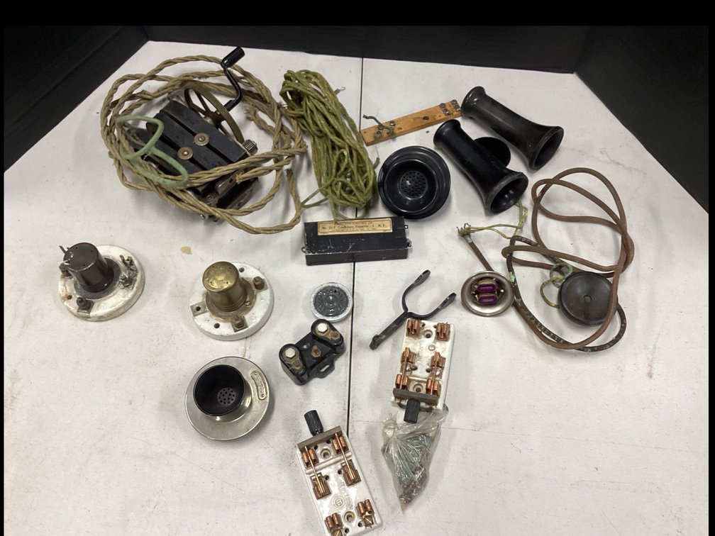 Antique Phone Parts