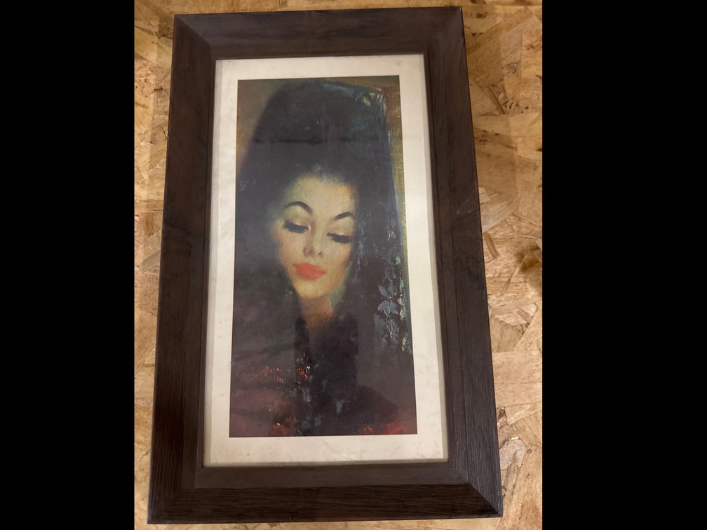 Mid-century art piece