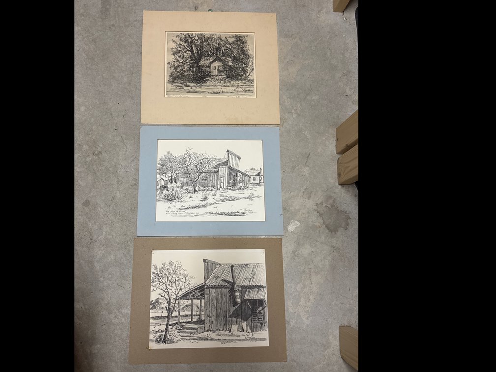 Pencil or Ink Drawings Of Buildings