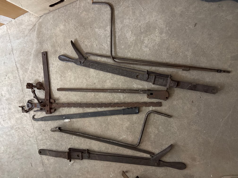 Fence Stretcher, Tractor Brake Handle, and Scissor Jack Handle
