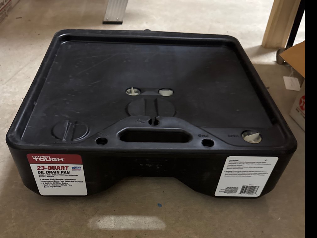 Hyper Tough 23 Qt Oil Drain Pan