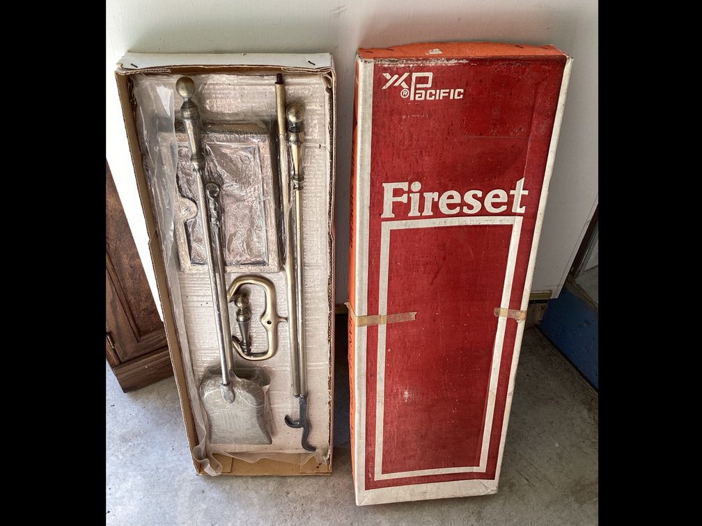 Fire Place Set by Pacific - New in Box