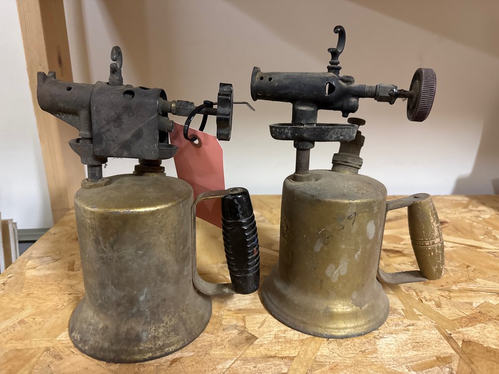 Brass and Cast Iron Liquid Fuel Blowtorch