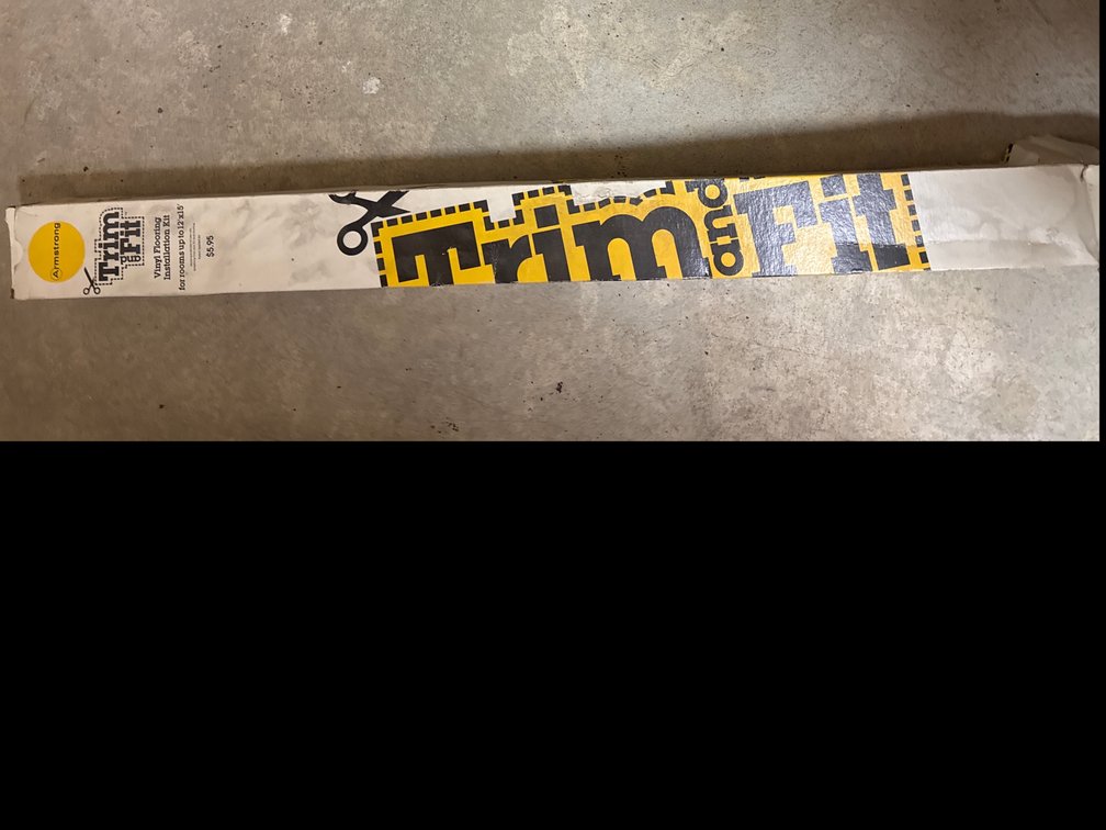 Armstrong Trim and Fit Vinyl Flooring installation Kit