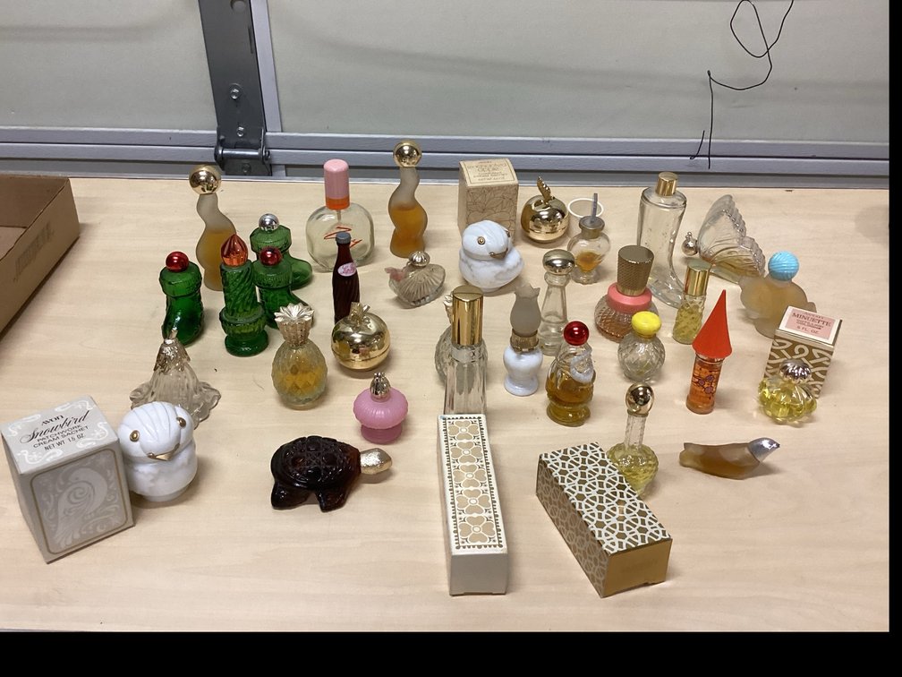 Avon Assorted  Miniature Cologne Bottles