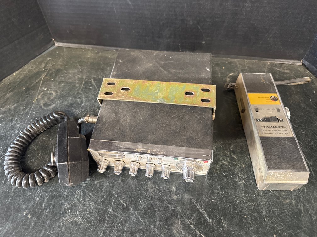 Cobra 29 CB, and Realistic Tar. -25A CB Transceiver