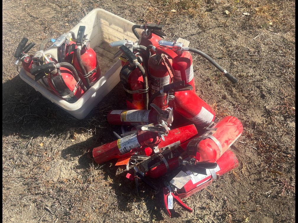 ABC fire extinguishers