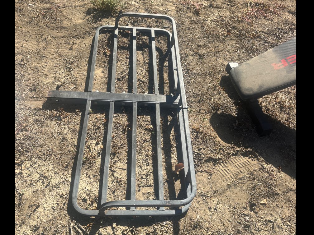 Receiver hitch rack