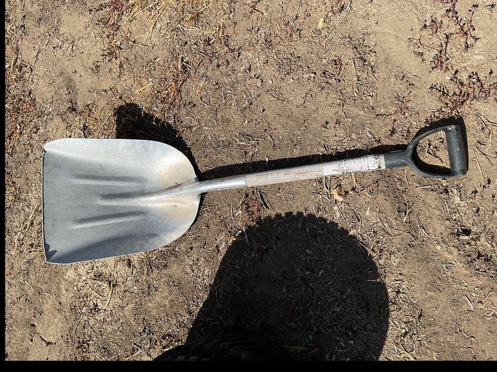Aluminum Scoop Shovel