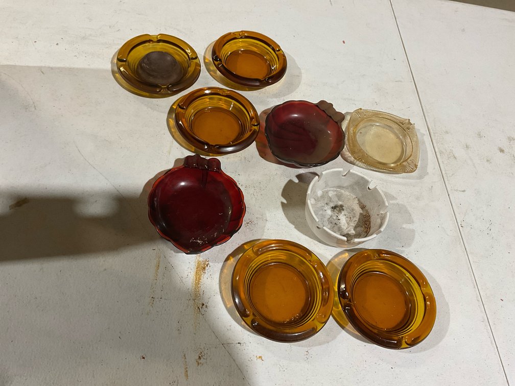 Ashtrays (9)