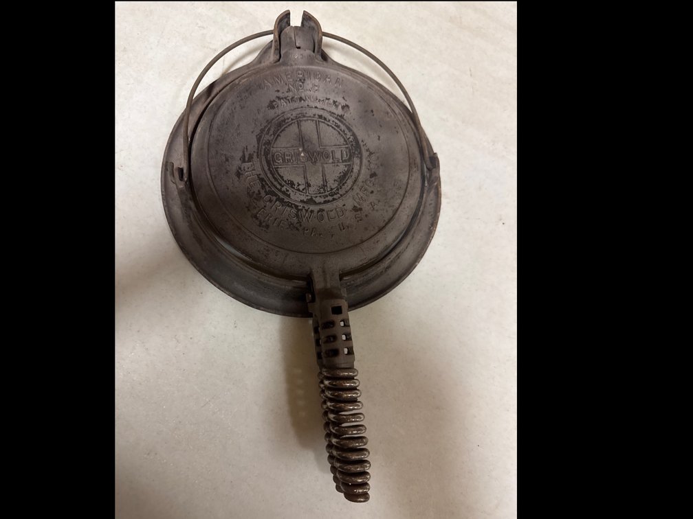 Griswold Cast Iron Waffle Iron