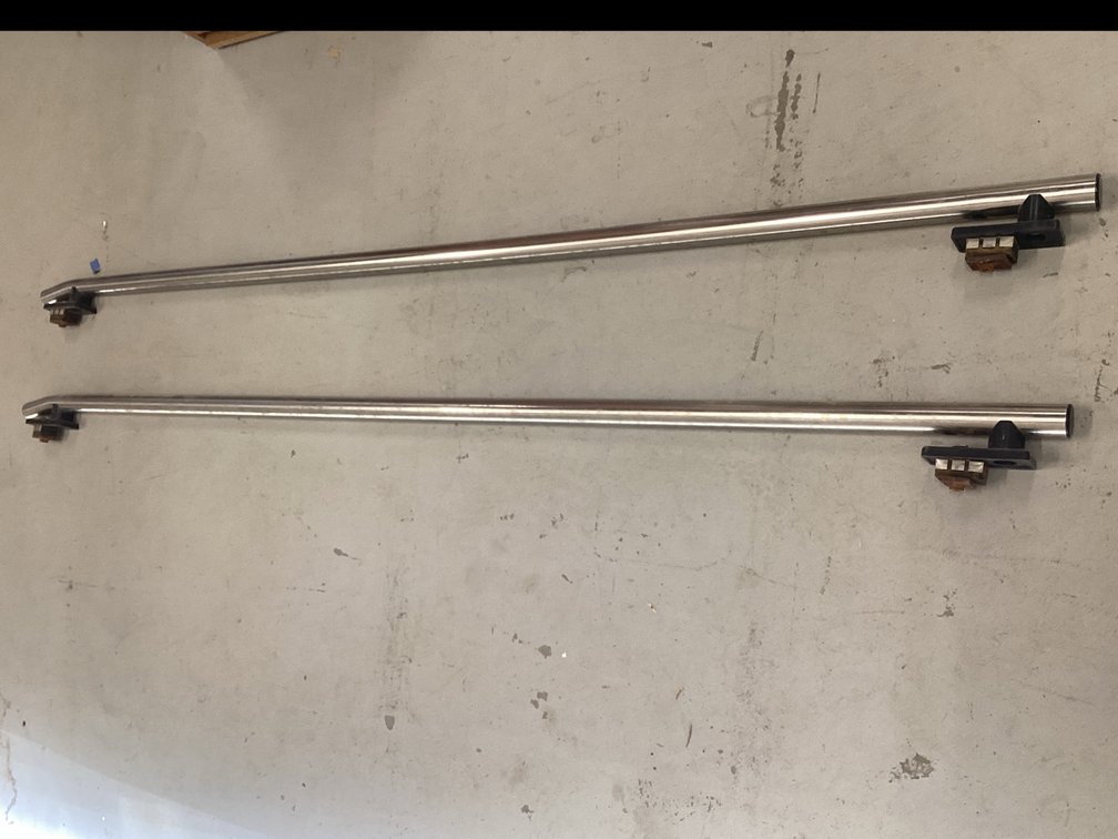 Truck Chrome Tubular Bed Rails