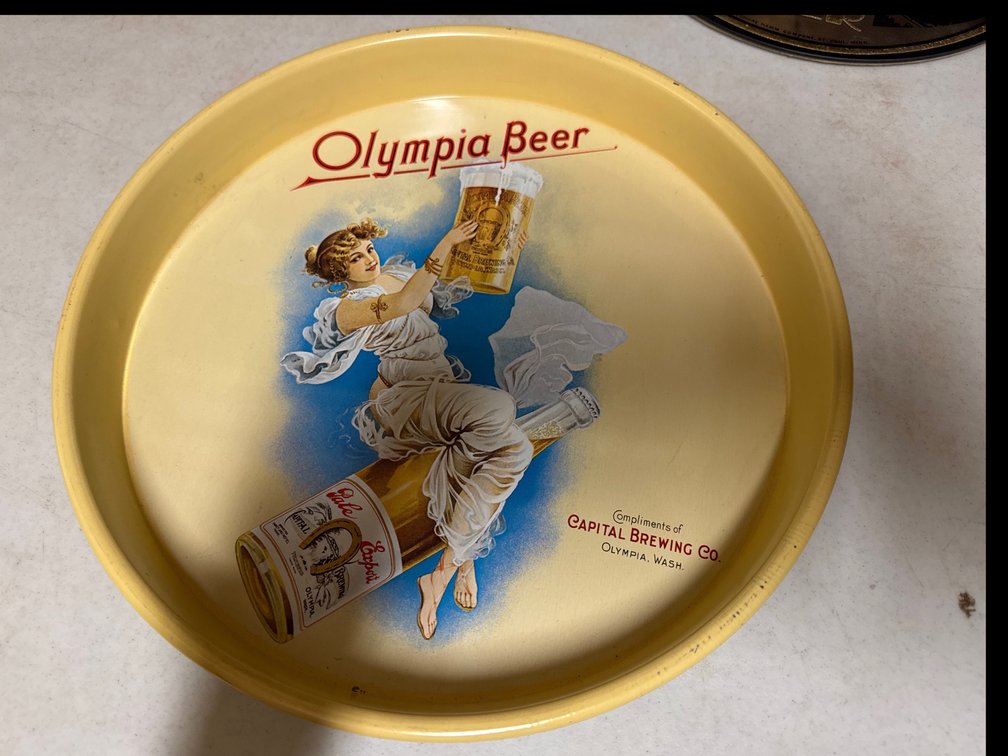 Olympis Beer Serving Tray