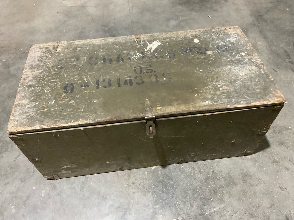 1943 GI Foot Locker 32x13x16”